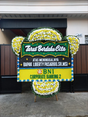 Papan Bunga Duka di Birugo