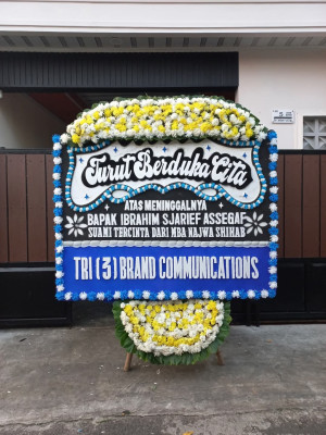 Papan Bunga Duka di Birugo